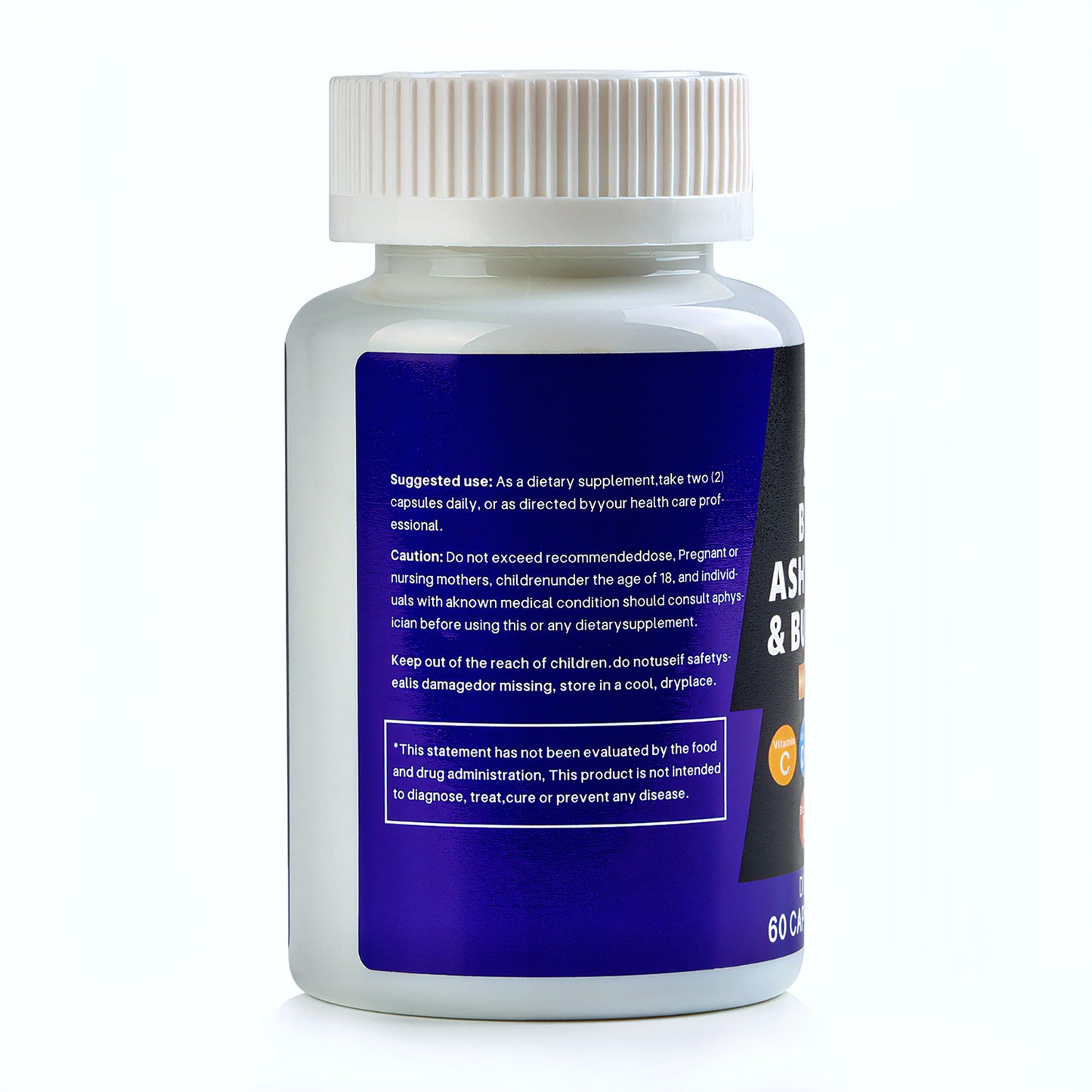 Abronikey Sea Moss 60 Capsules Immune Support & Digestive Health Natural Sea Moss Supplement Rich In Minerals & Vitamins